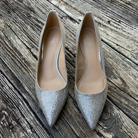 Michael Kors Shoes - Michael Kors Flex Glitter-Fabric Pump
